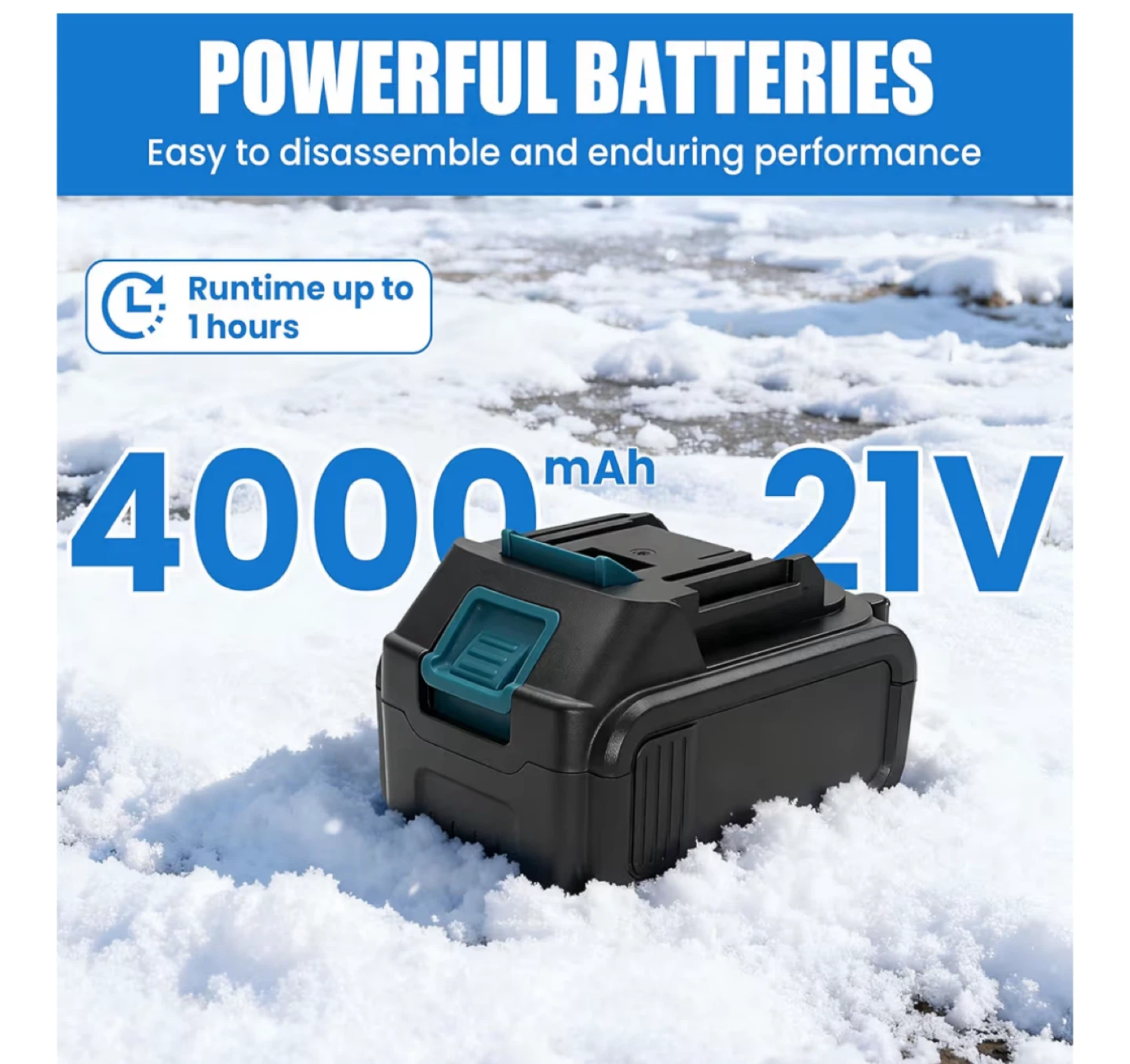 Cordless Snow Shovel, Electric Snow Blower - photo 4