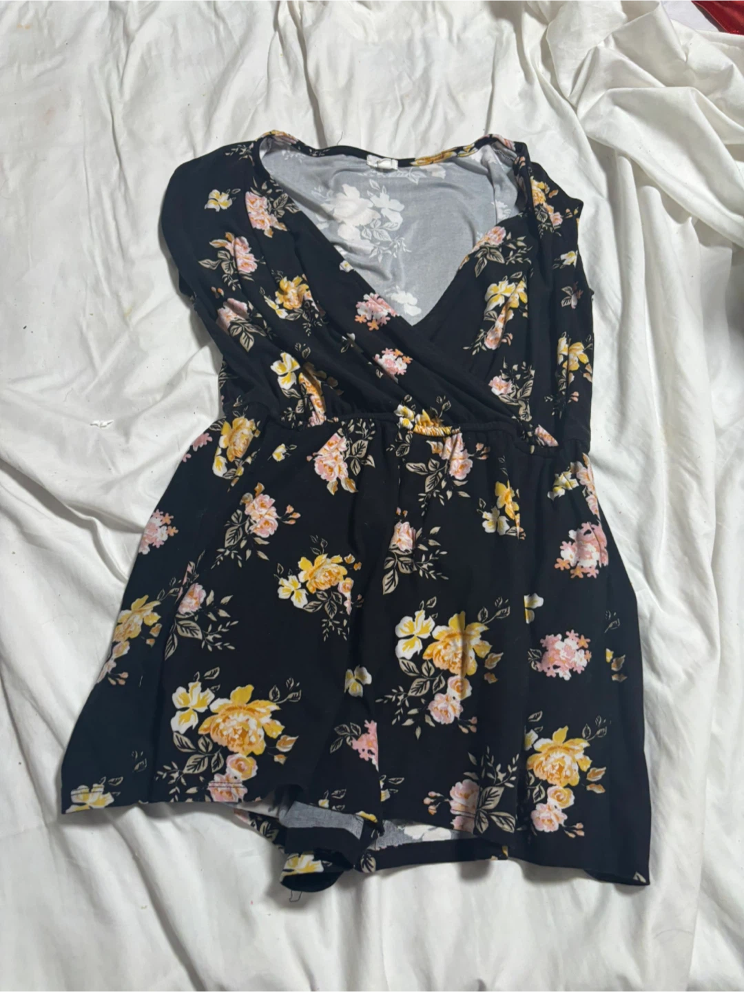 Floral Romper - XL