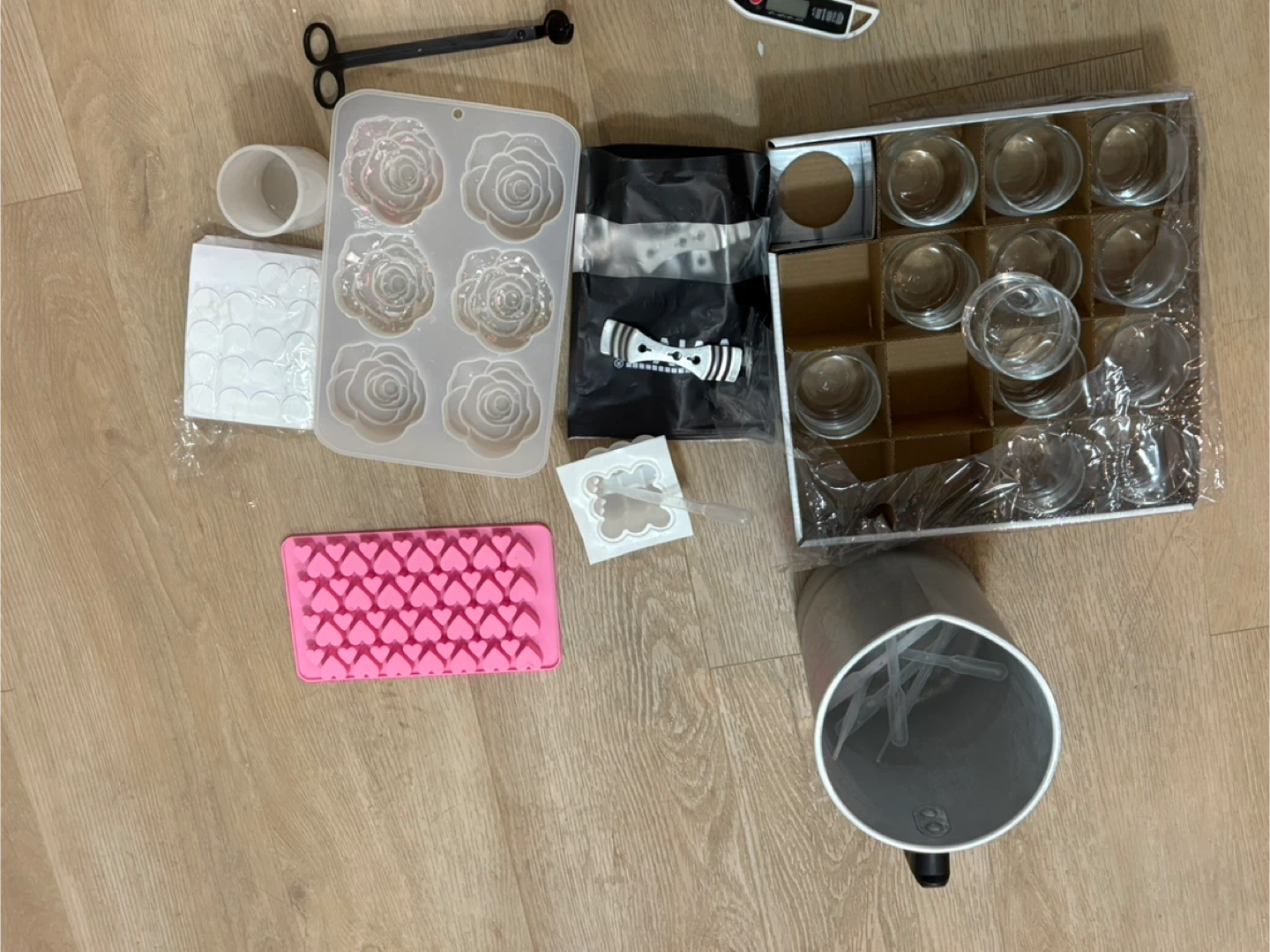Candle making supplies