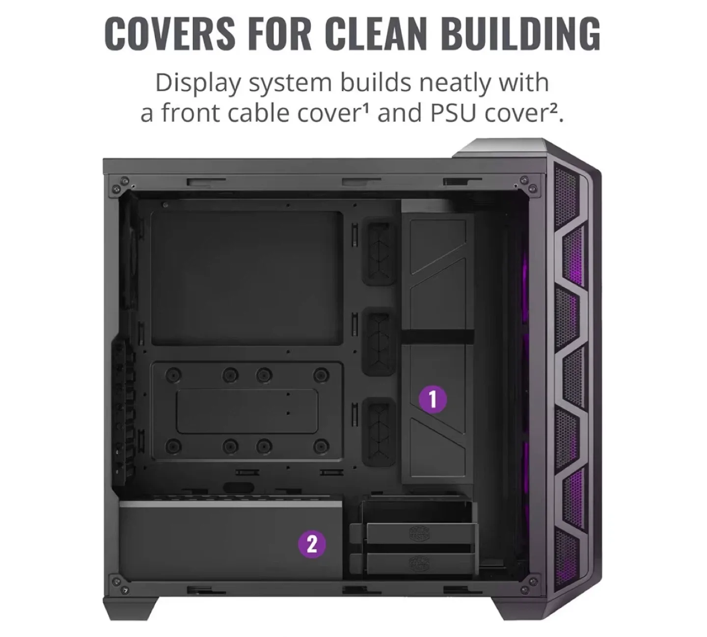 Cooler Master MasterCase H500 ATX Mid-Tower - NEW image indicator(7)