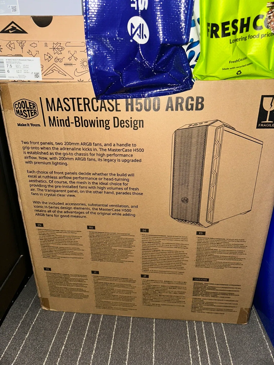 Cooler Master MasterCase H500 ATX Mid-Tower - NEW image indicator(8)