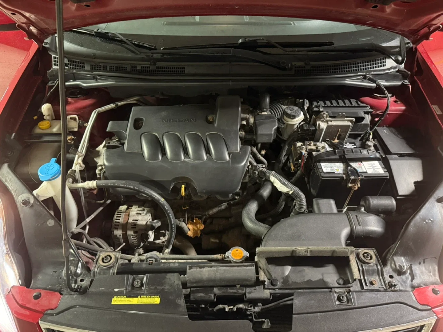 Red 2012 Nissan Sentra Sedan image indicator(6)