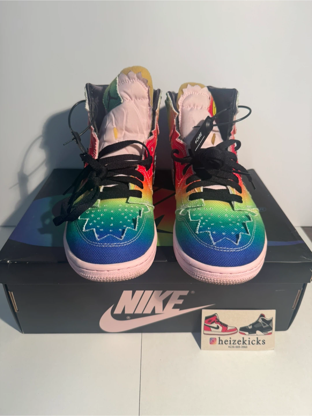 Jordan 1 High J Balvin size 9 - photo 3