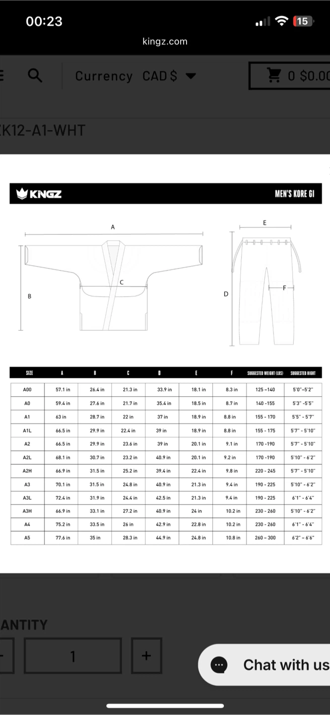 Jiu Jitsu Gi White A1 - photo 2