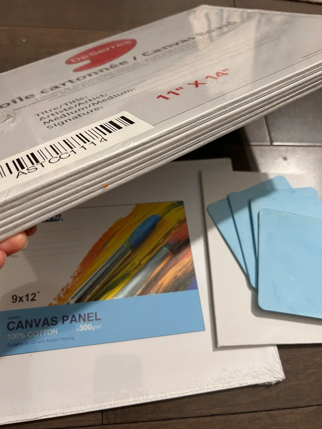 De Serres & Fixsmith Canvas Boards - Mixed Sizes image indicator(2)