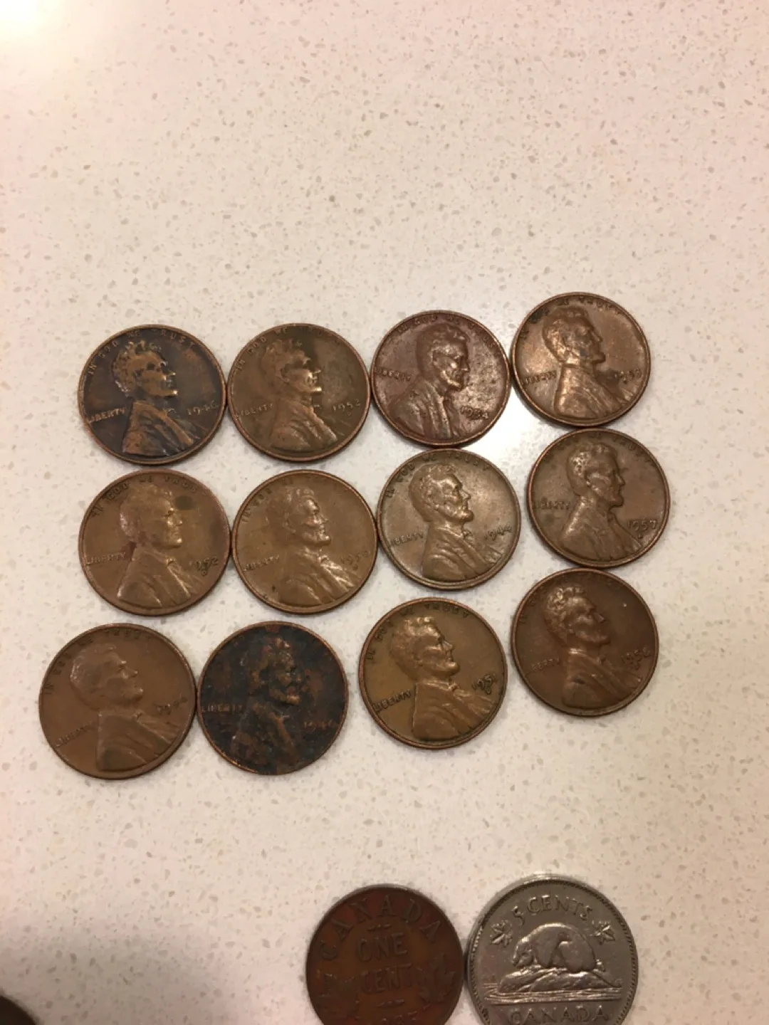 Vintage Canadian and Foreign Coins image indicator(3)