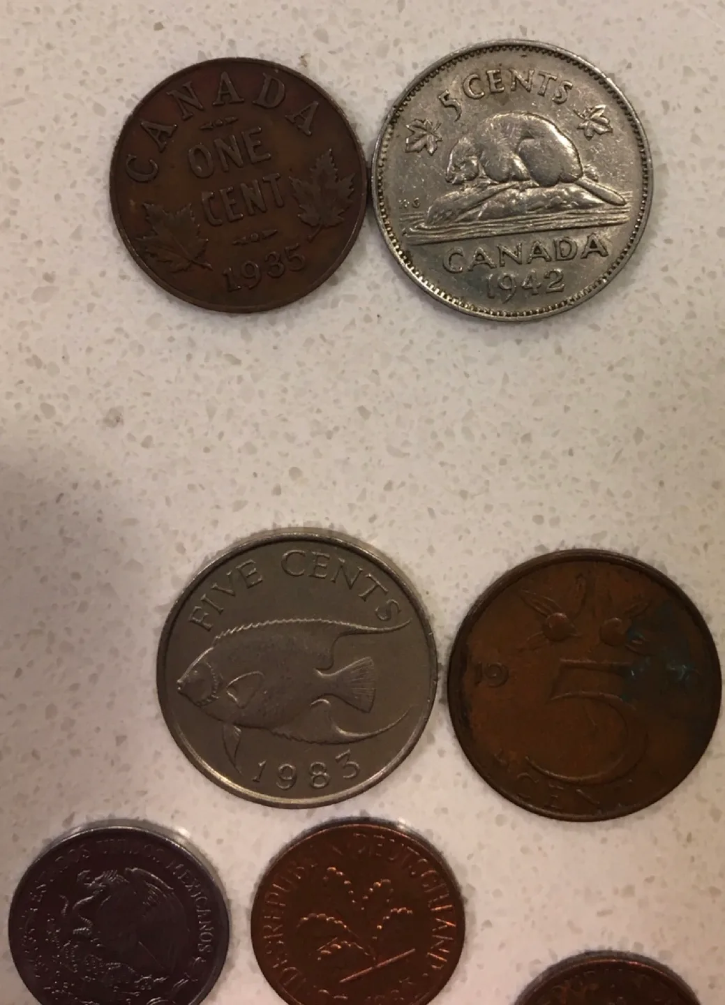 Vintage Canadian and Foreign Coins image indicator(4)