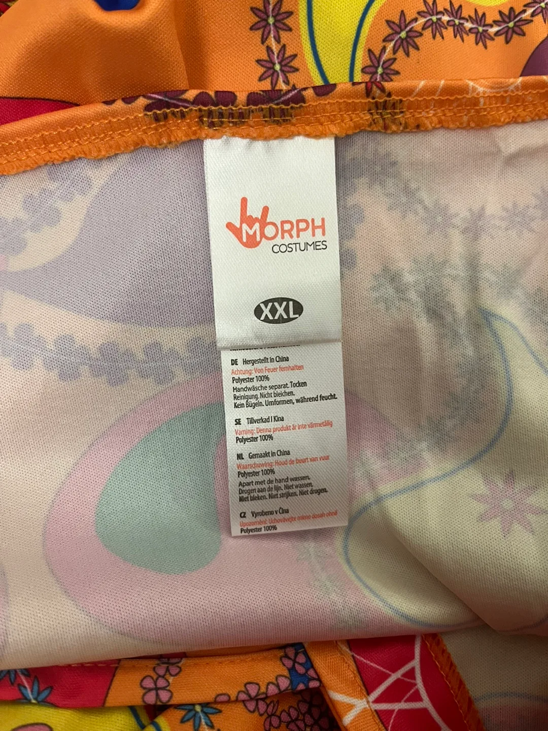 Morph  Orange Paisley Maxi Dress XXL thumbnail