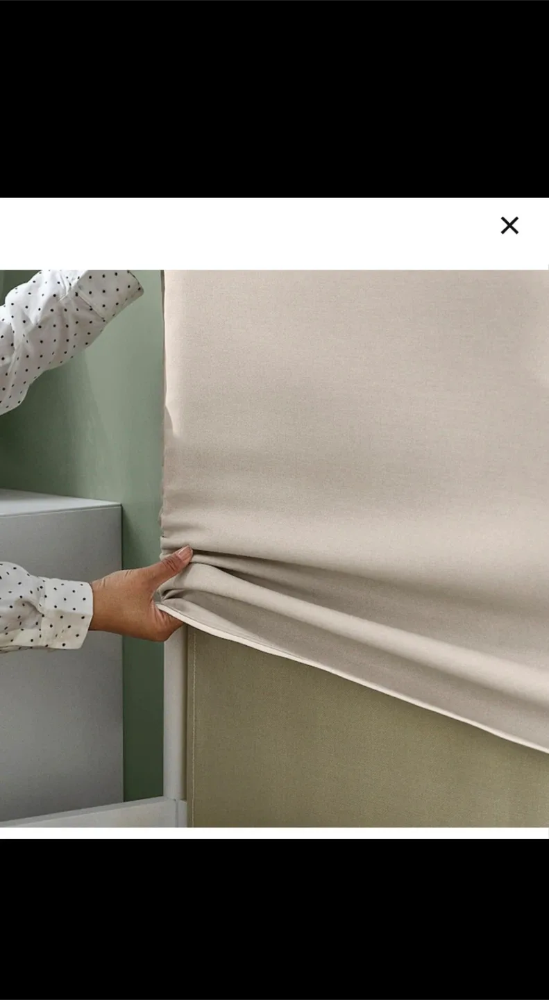 IKEA Morgedal Mattress and Kleppstad Queen Bed image indicator(5)