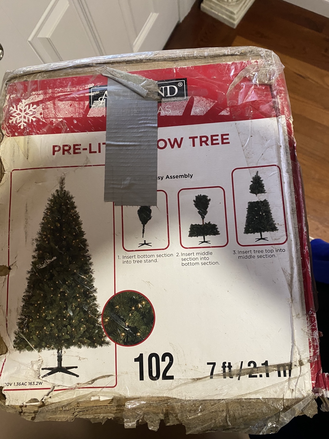 Ashland Pre-Lit Willow Tree - 7ft - photo 2