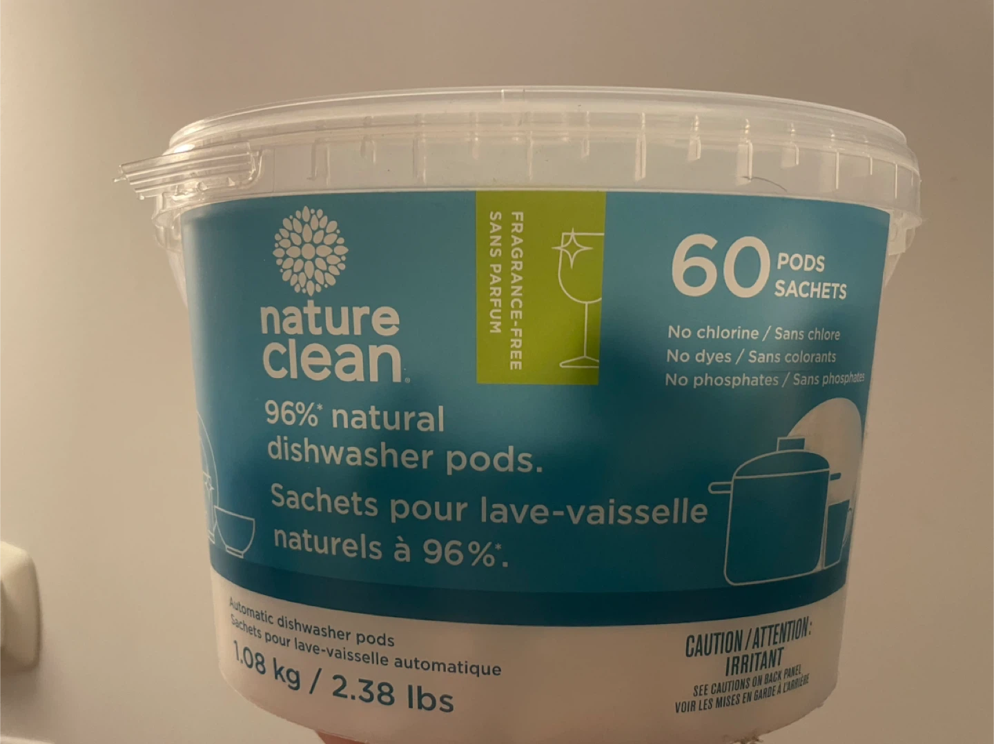 Nature Clean 58/60 Dishwasher Pods