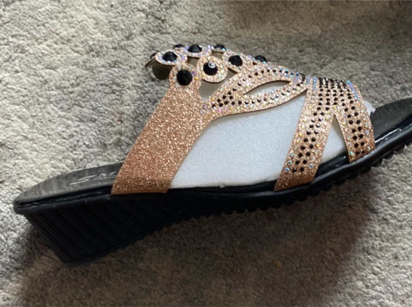 SMGNI Fashion Shoes - Rhinestone Sandals image indicator(3)