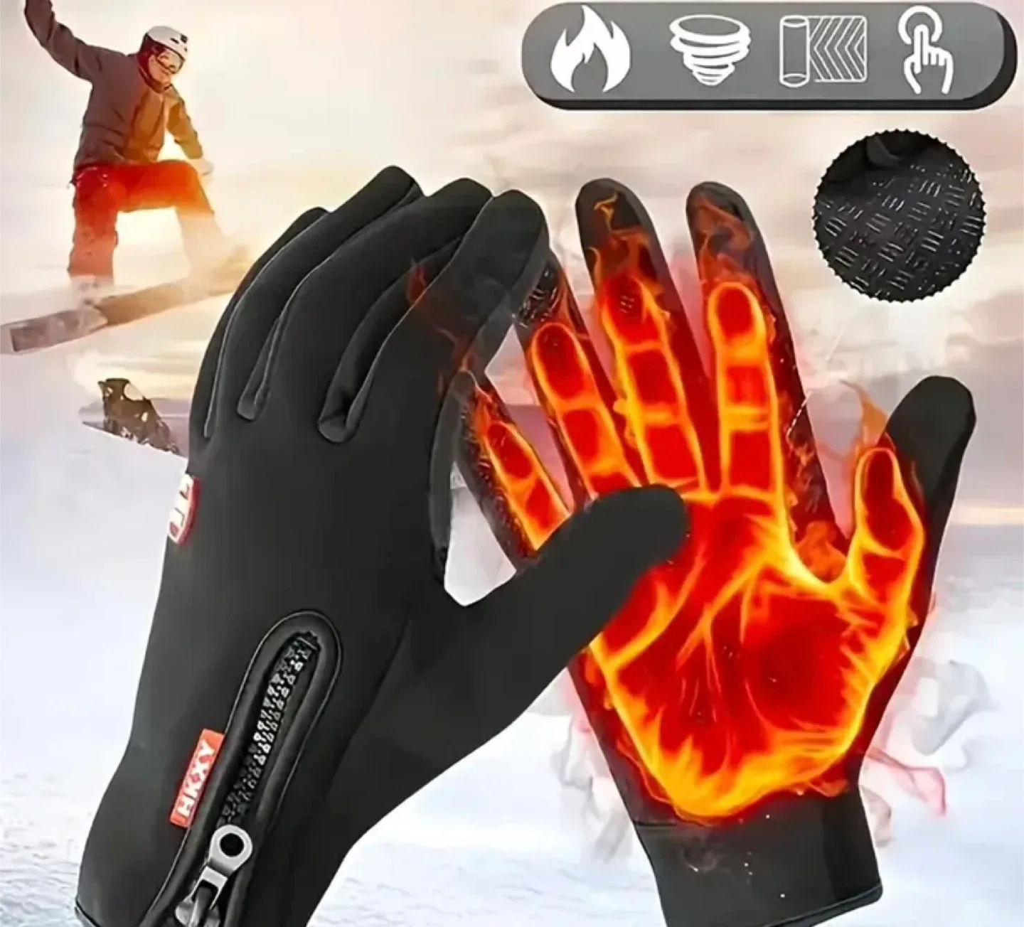 Winter Gloves - Keep Warm & Comfortable image indicator(2)