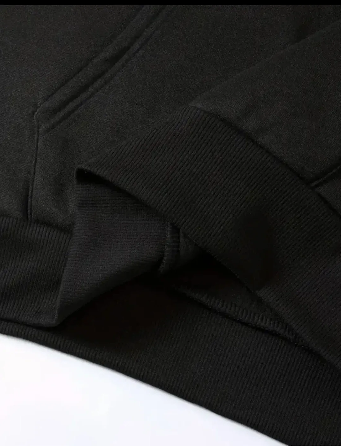 Black Graphic Print Hoodie image indicator(4)