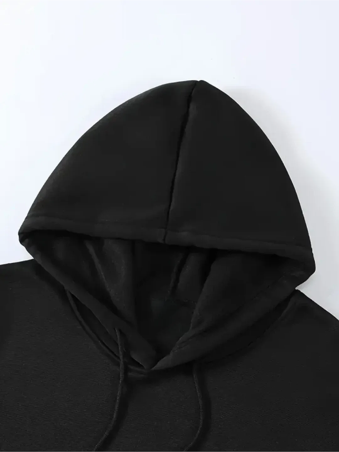 Black Graphic Print Hoodie image indicator(3)