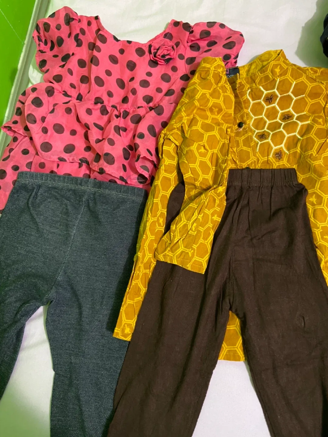 Kids Clothing Bundle - Dress, Top & Leggings