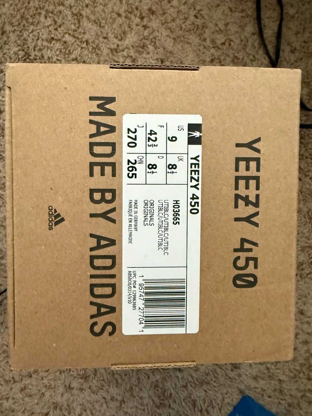 Adidas Yeezy 450 US 9 image indicator(2)