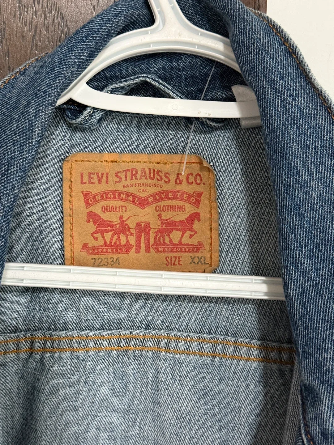 Levi's Denim Jacket - Size XXL image indicator(2)