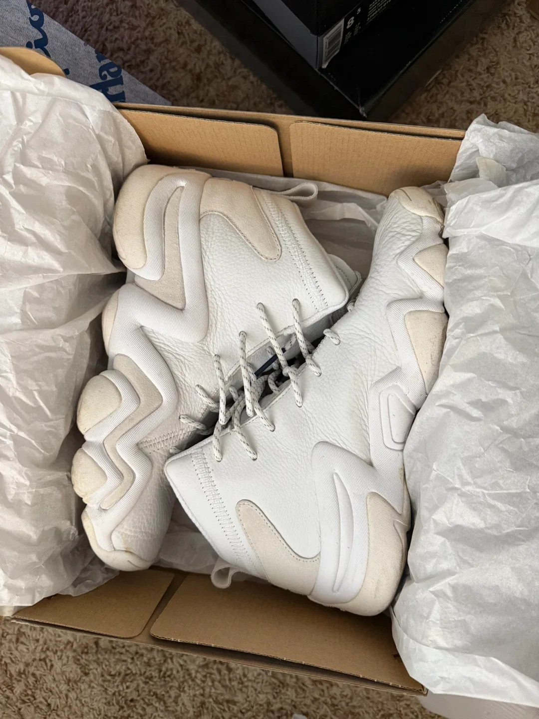 Adidas Crazy 8 ADV (ASW) White, Size 8.5