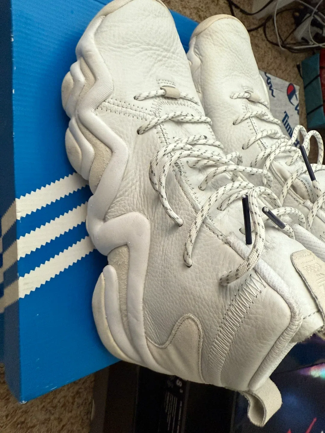 Adidas Crazy 8 ADV (ASW) White, Size 8.5 image indicator(3)