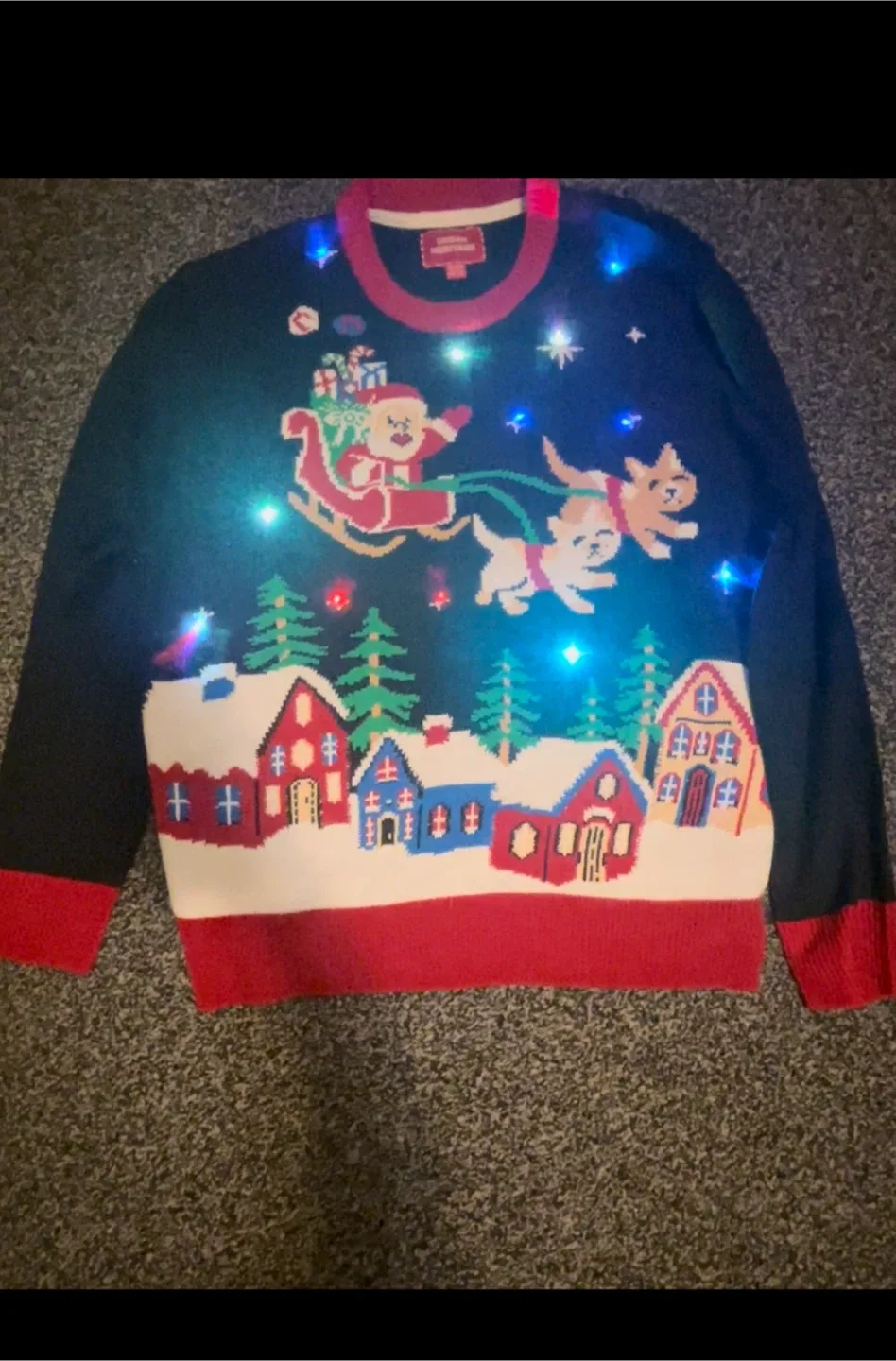 Men’s Ugly Christmas sweater size XL image indicator(4)
