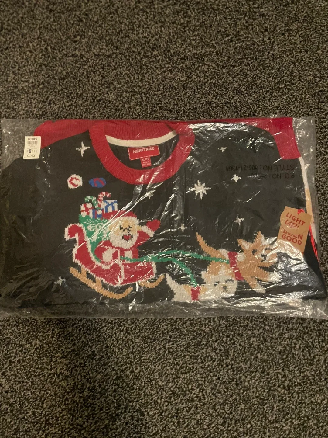 Men’s Ugly Christmas sweater size XL image indicator(7)