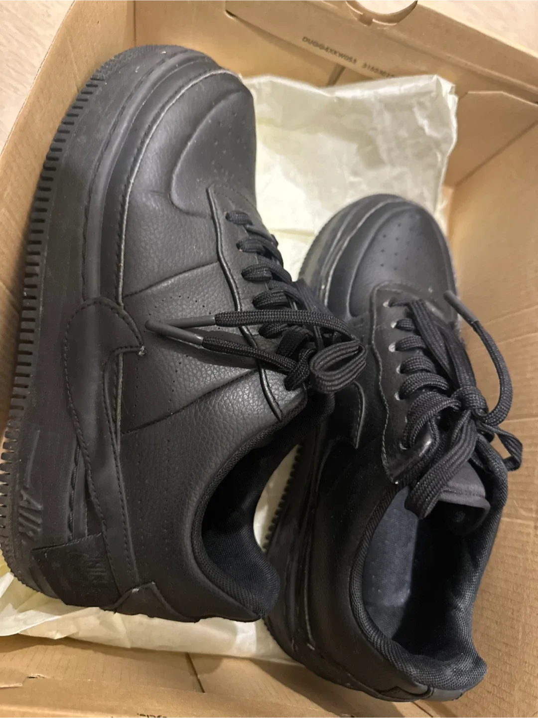 Nike Air Force 1 '07 Triple Black - Size 7 /24cm image indicator(2)