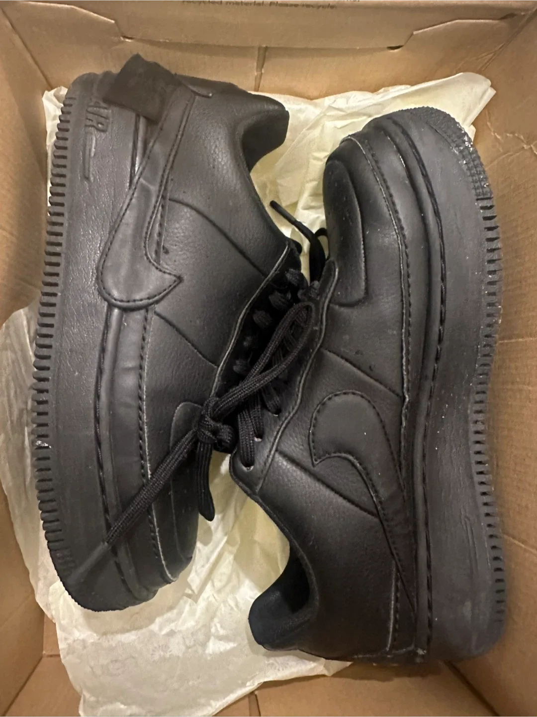 Nike Air Force 1 '07 Triple Black - Size 7 /24cm image indicator(6)