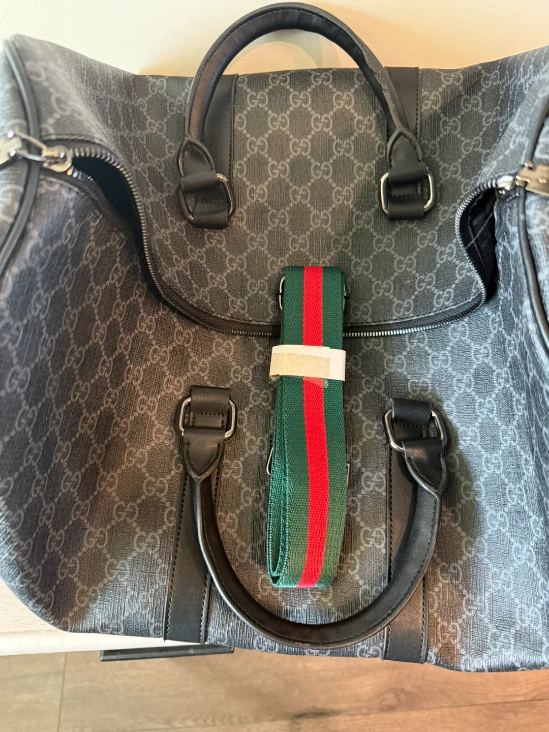 Gucci Grey Duffel Bag image indicator(4)
