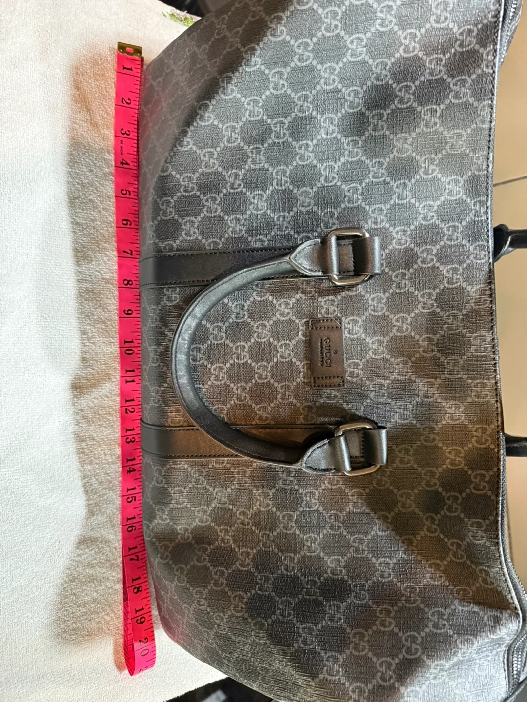Gucci Grey Duffel Bag image indicator(6)