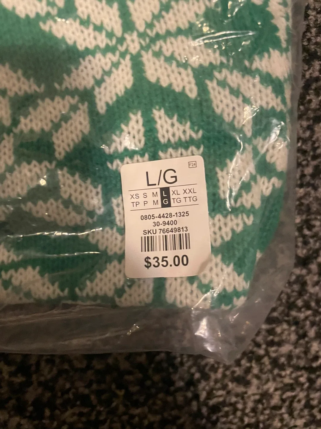 Green ugly Christmas Sweater image indicator(6)