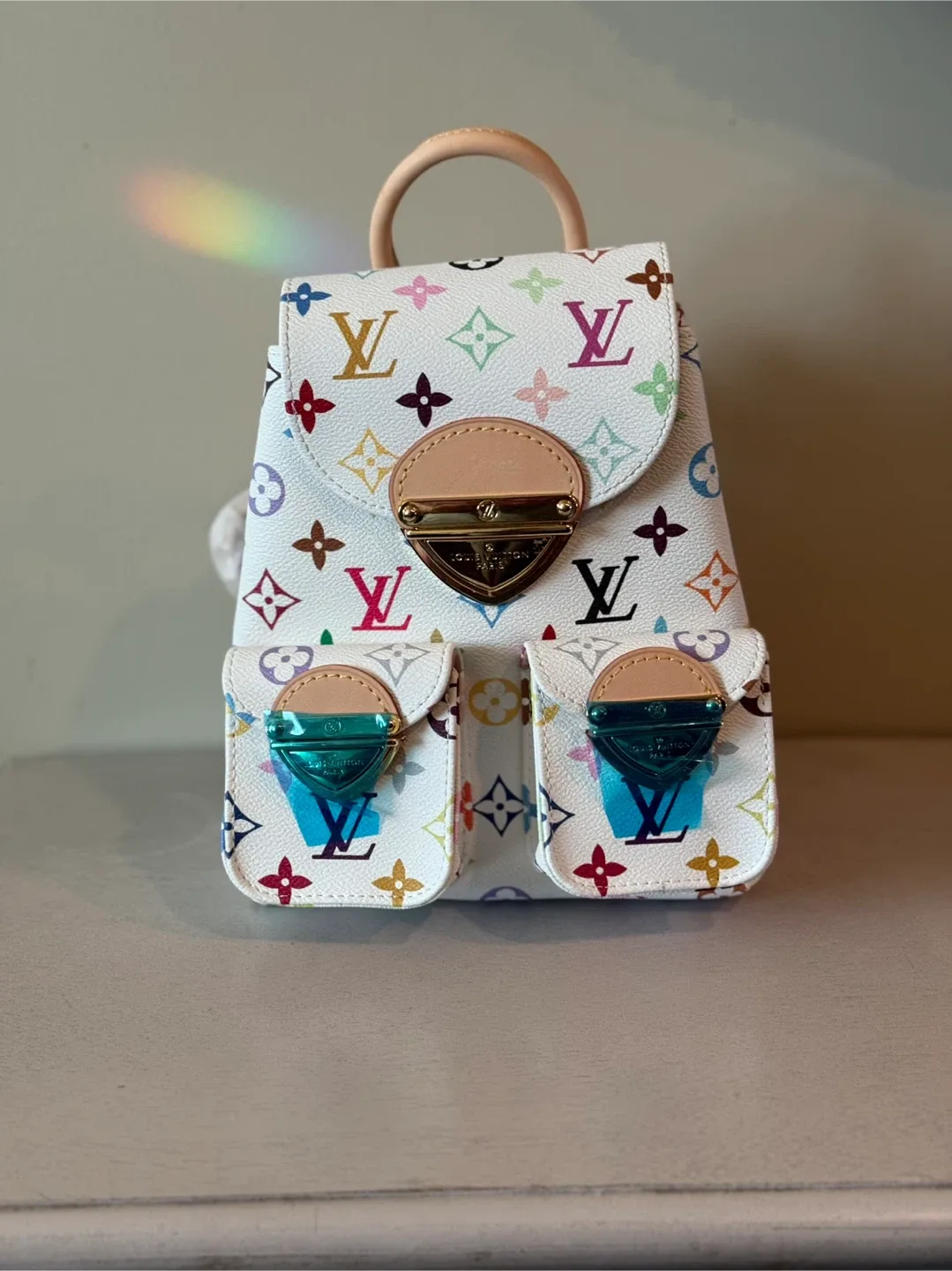 Louis Vuitton Multicolor Monogram Mini Backpack