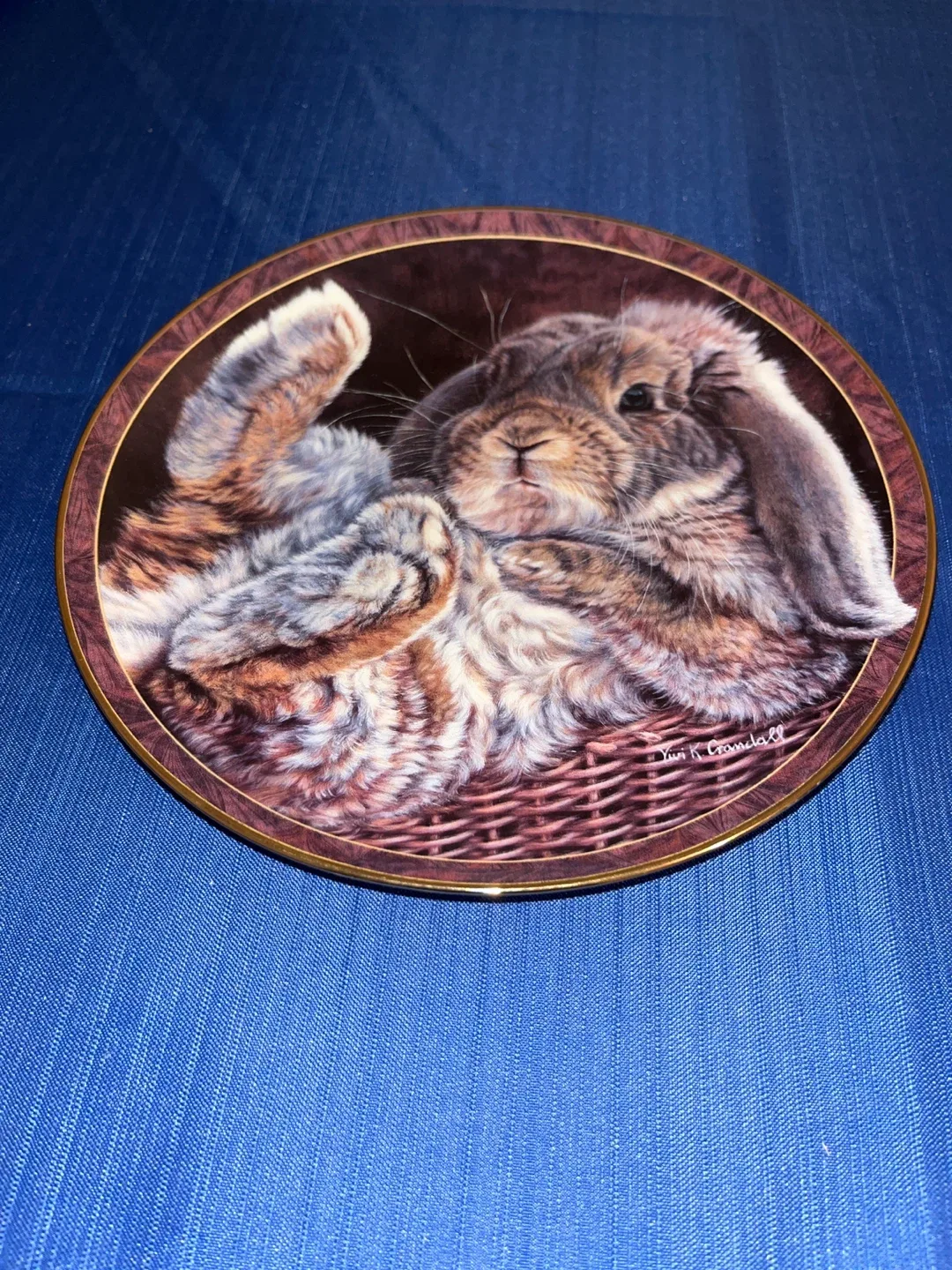 Vicki Crandall "Bunny Tales Plates image indicator(4)