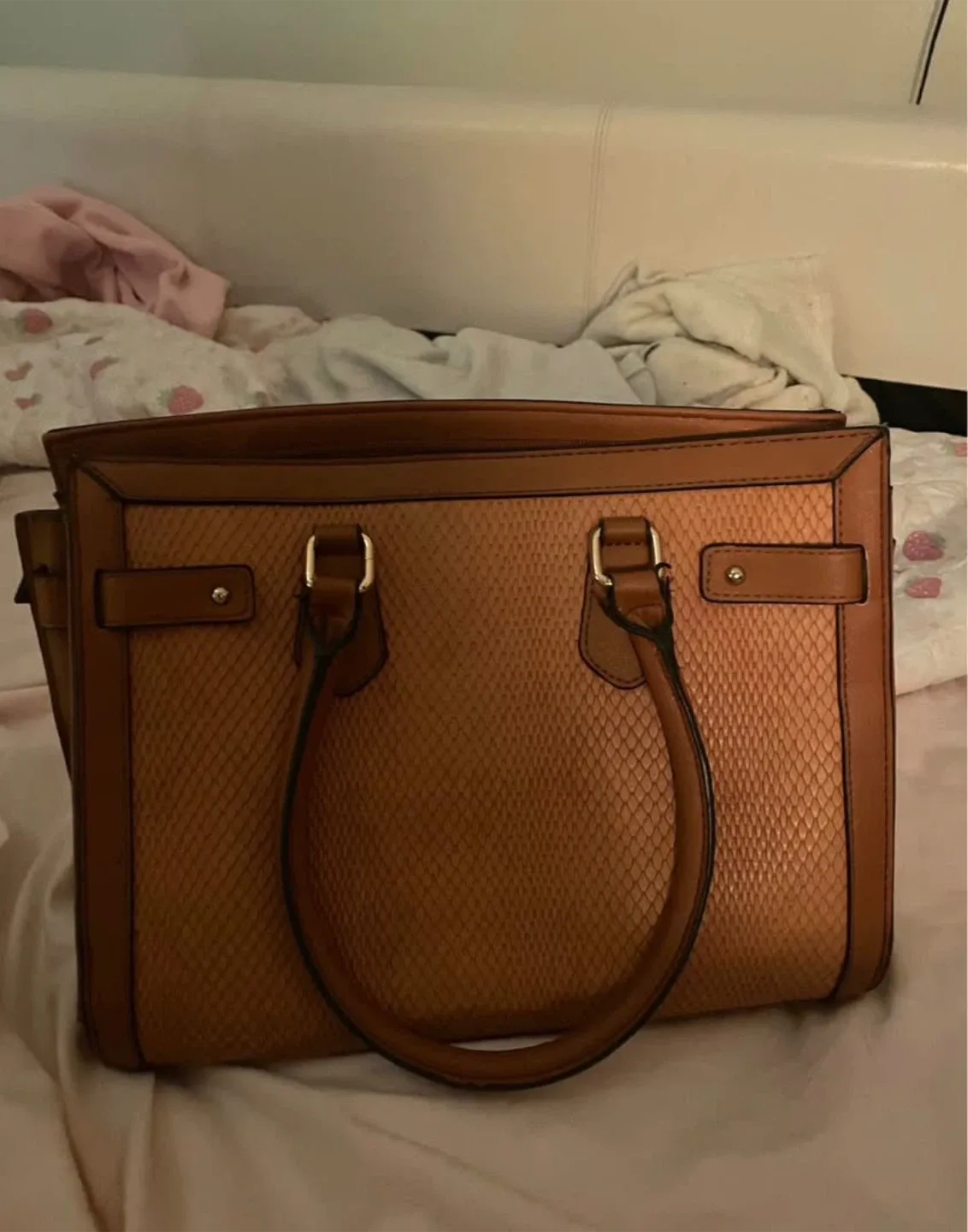 Aldo Brown Tote Bag with Snake details image indicator(2)