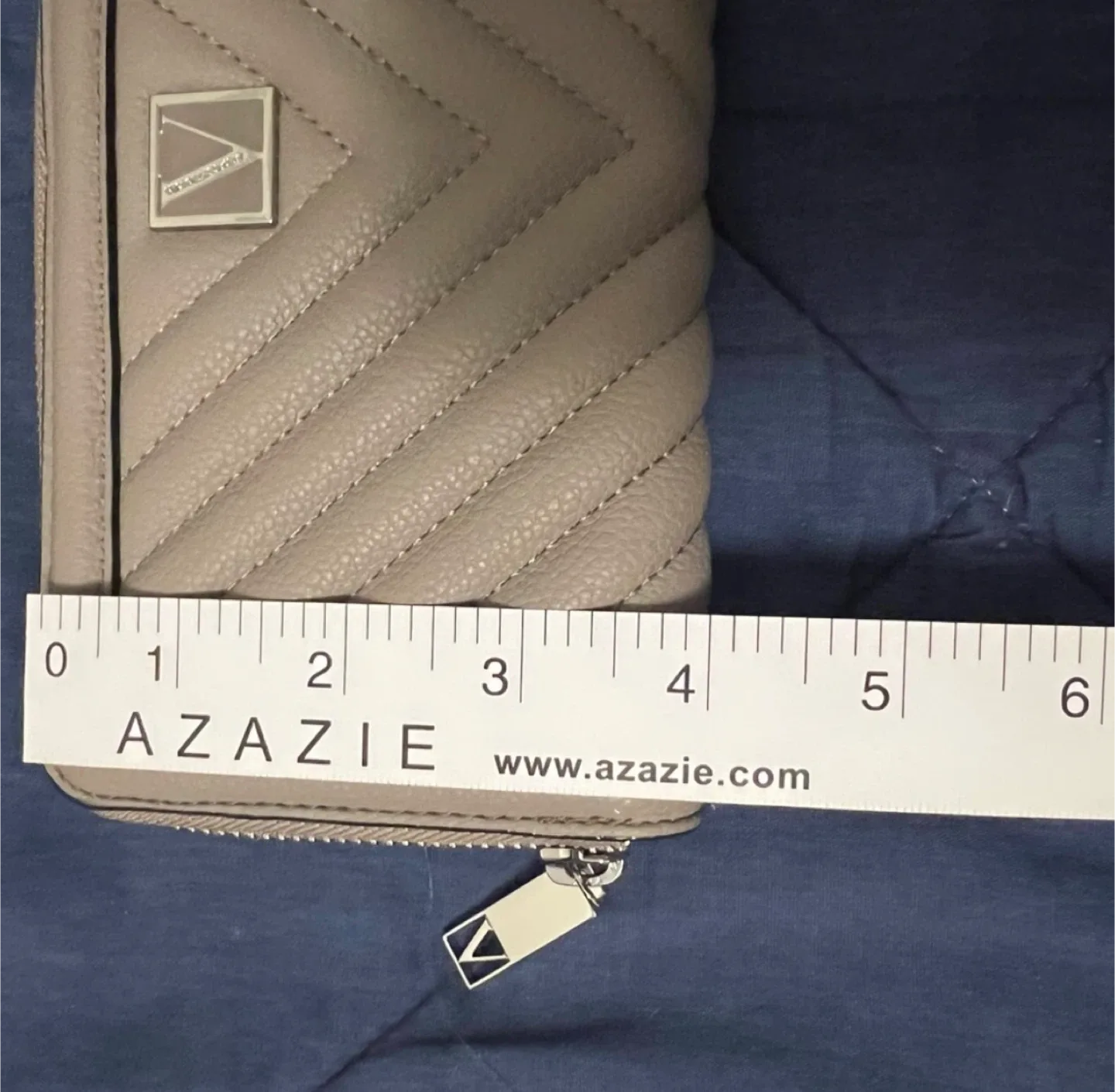 Victoria's Secret Quilted Zip Around Wallet image indicator(6)