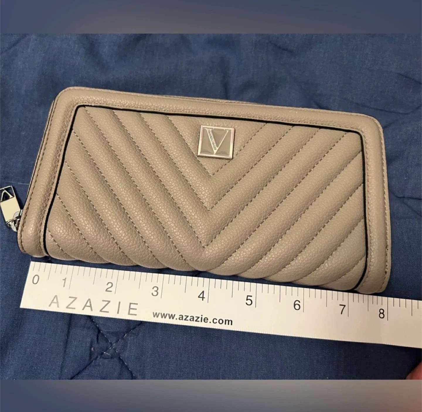 Victoria's Secret Quilted Zip Around Wallet image indicator(5)