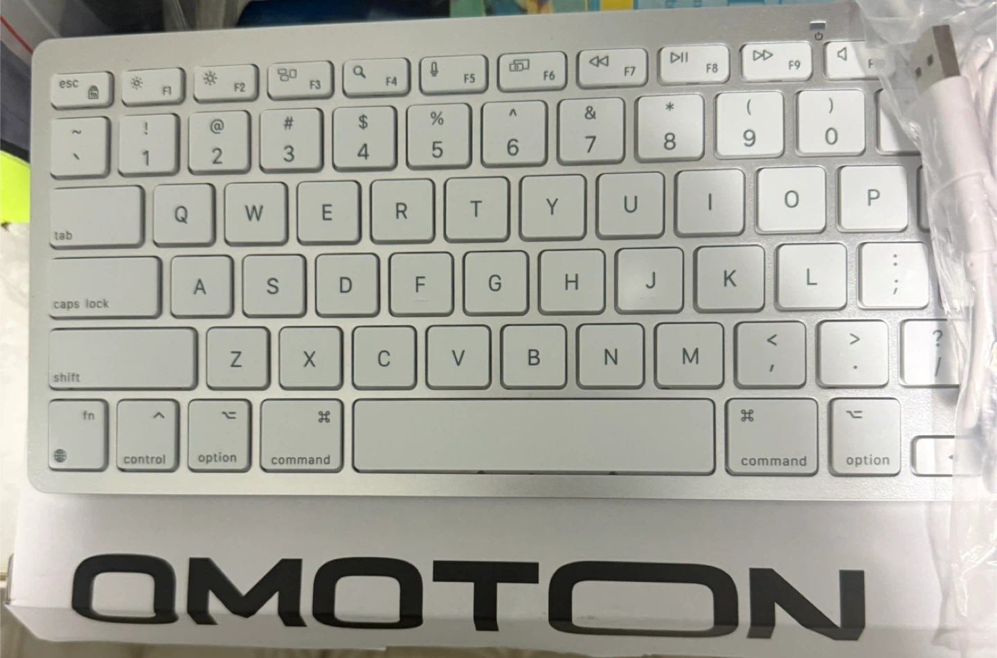 OMOTON KB066-A Wired Keyboard - Silver - photo 2