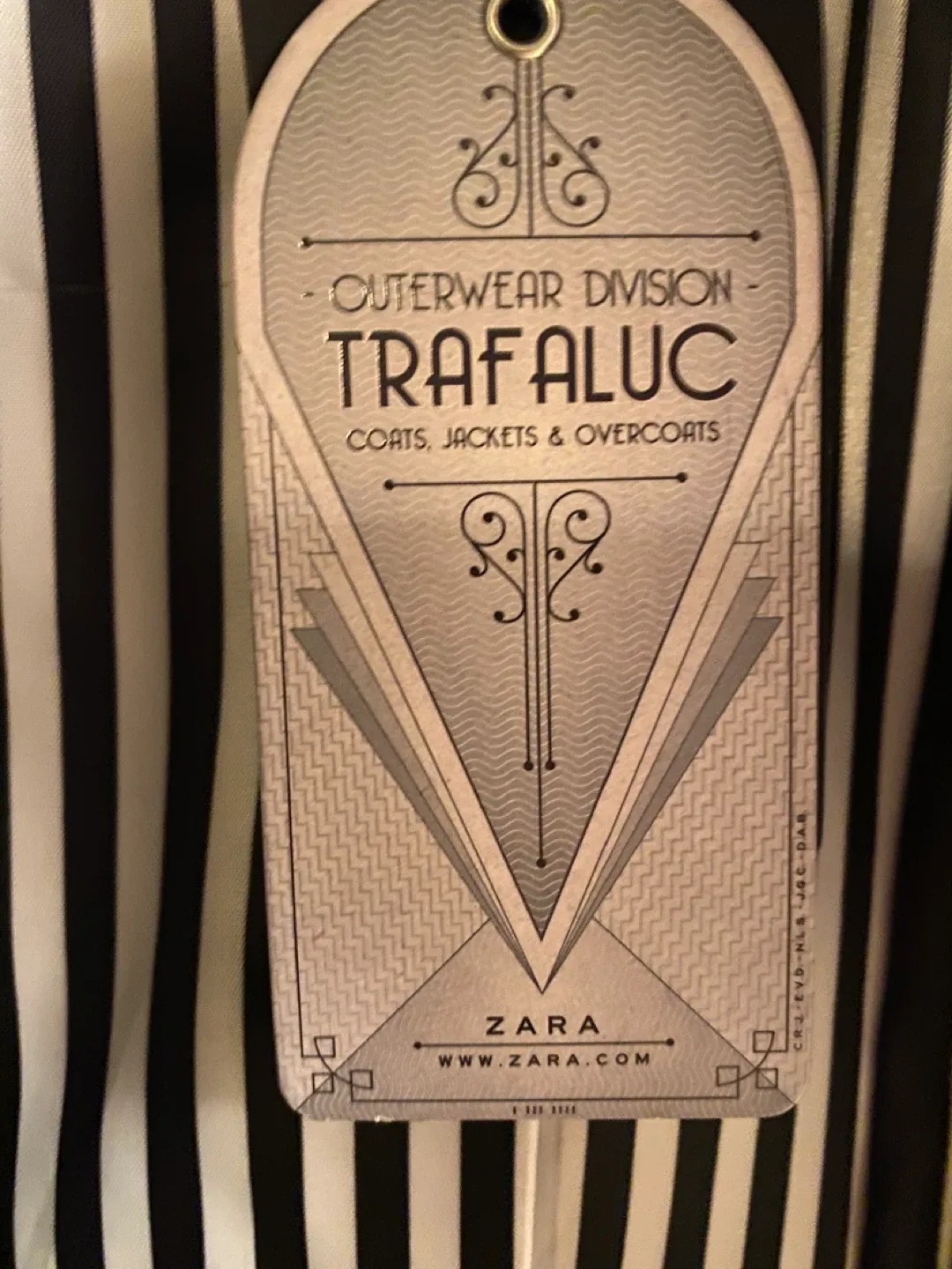 Zara Trafaluc Coat Jacket NEW! Size Large image indicator(5)