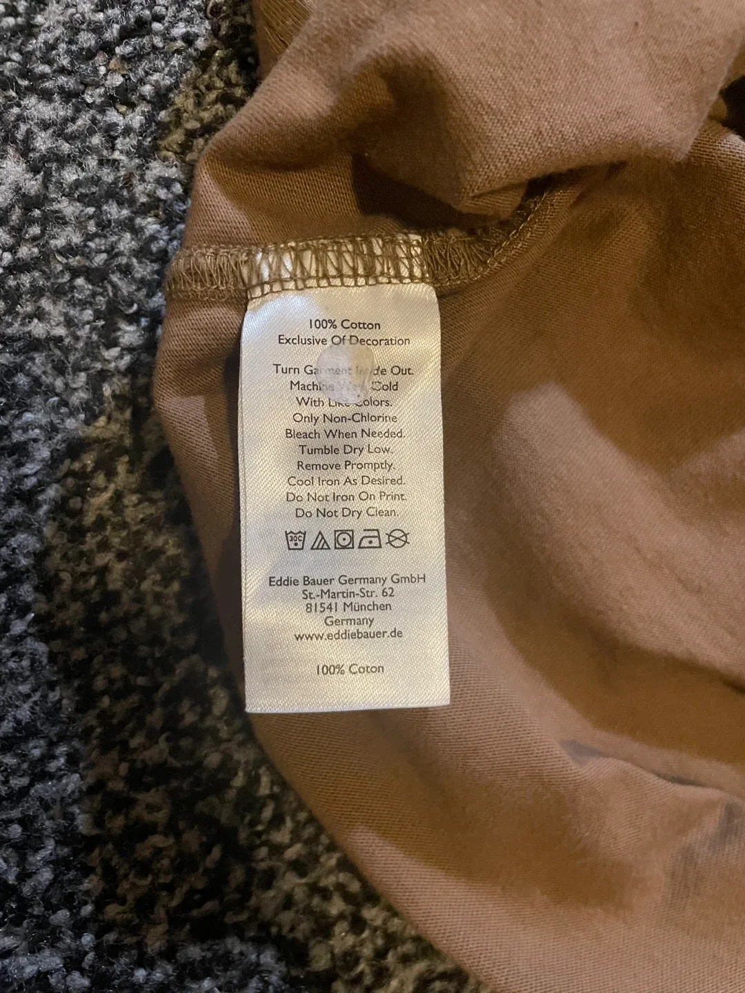 Eddie Bauer brown sweatshirt image indicator(5)