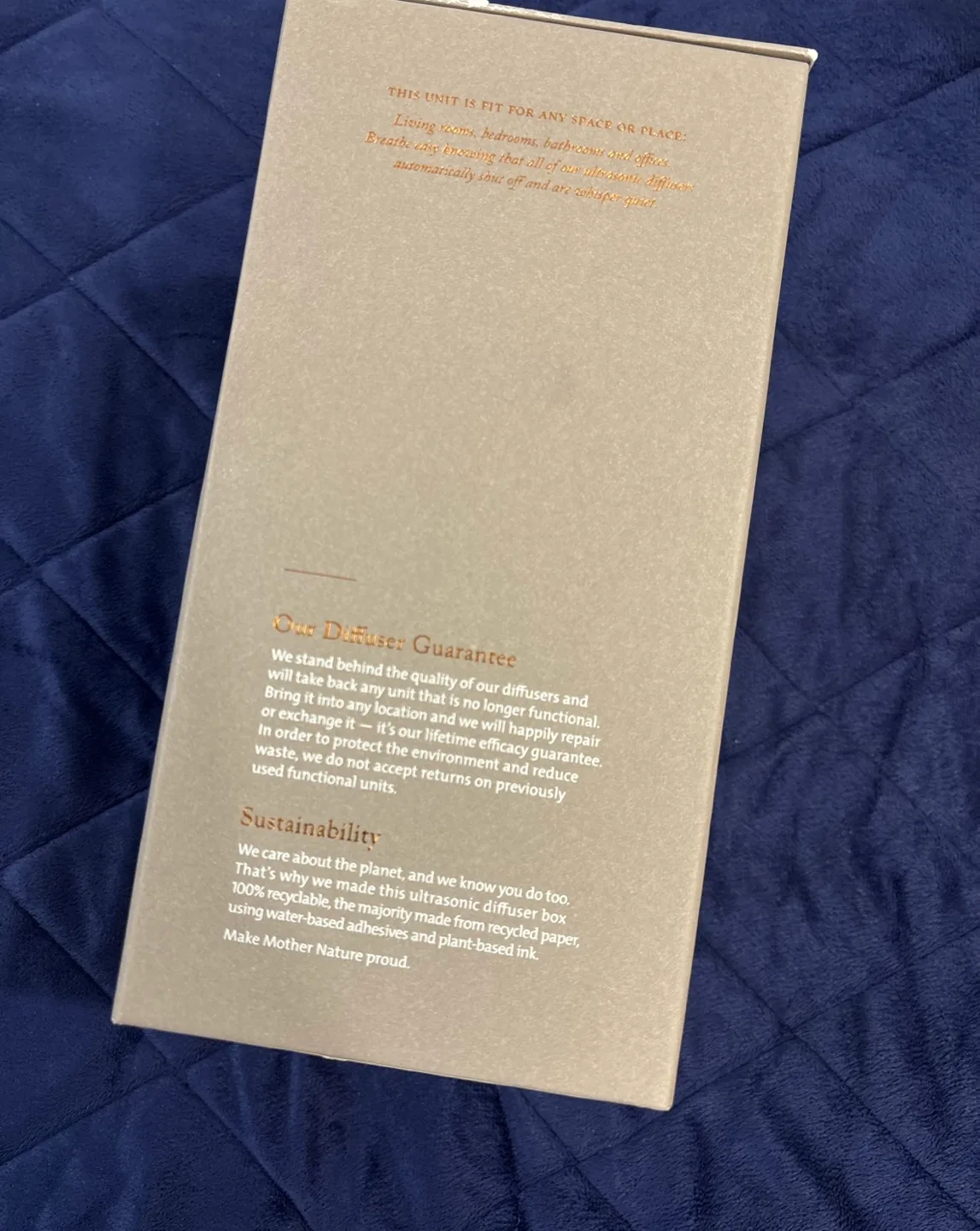 BRAND NEW - Saje Aroma Gem Ultrasonic Diffuser - New in Box image indicator(6)