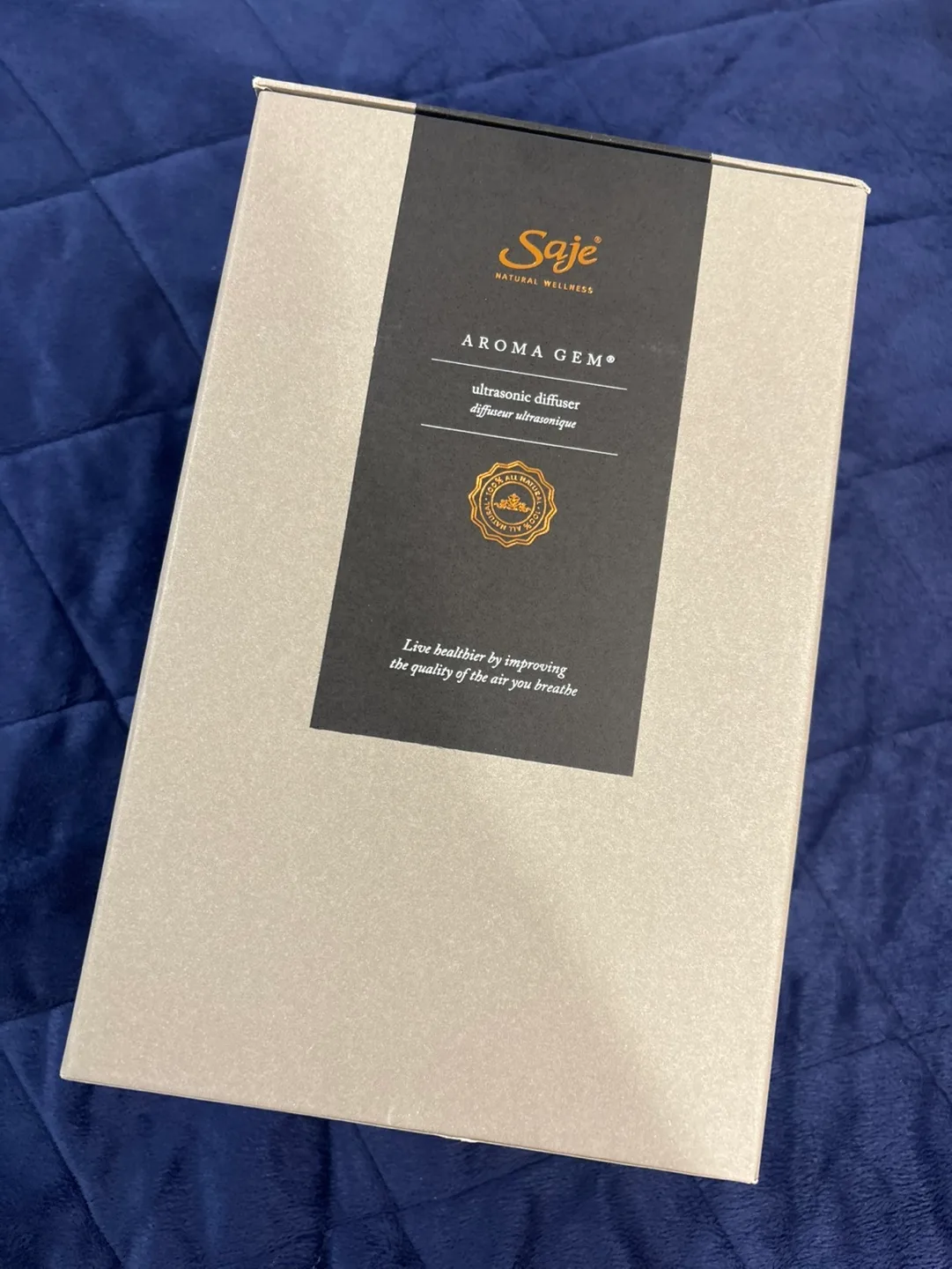 BRAND NEW - Saje Aroma Gem Ultrasonic Diffuser - New in Box image indicator(9)