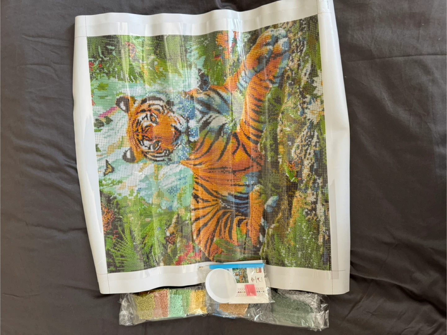 Studio Diamond Paintings Kit - Tiger, 40x40cm - photo 2