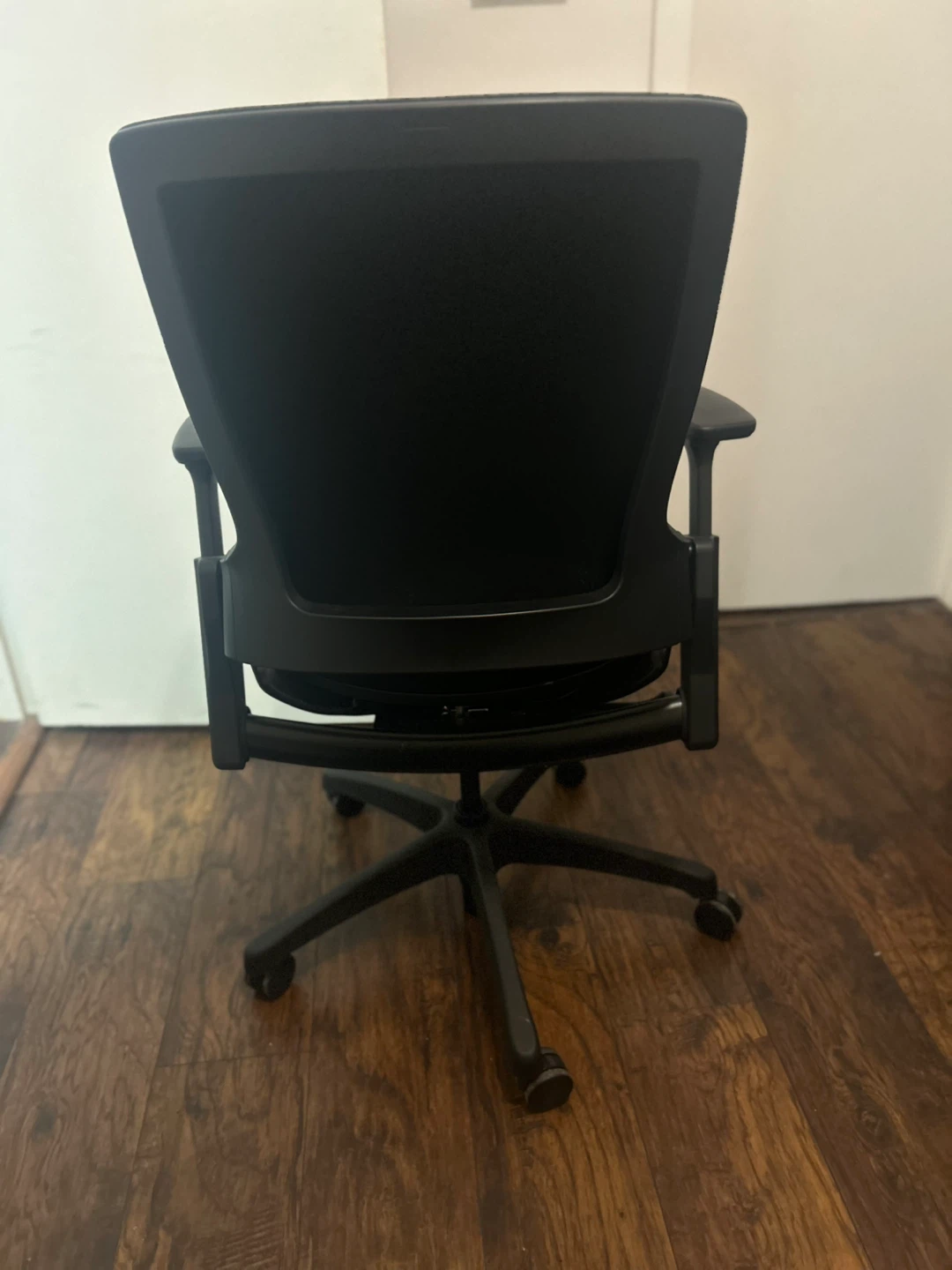 Black Desk and Office Chair Set - photo 3