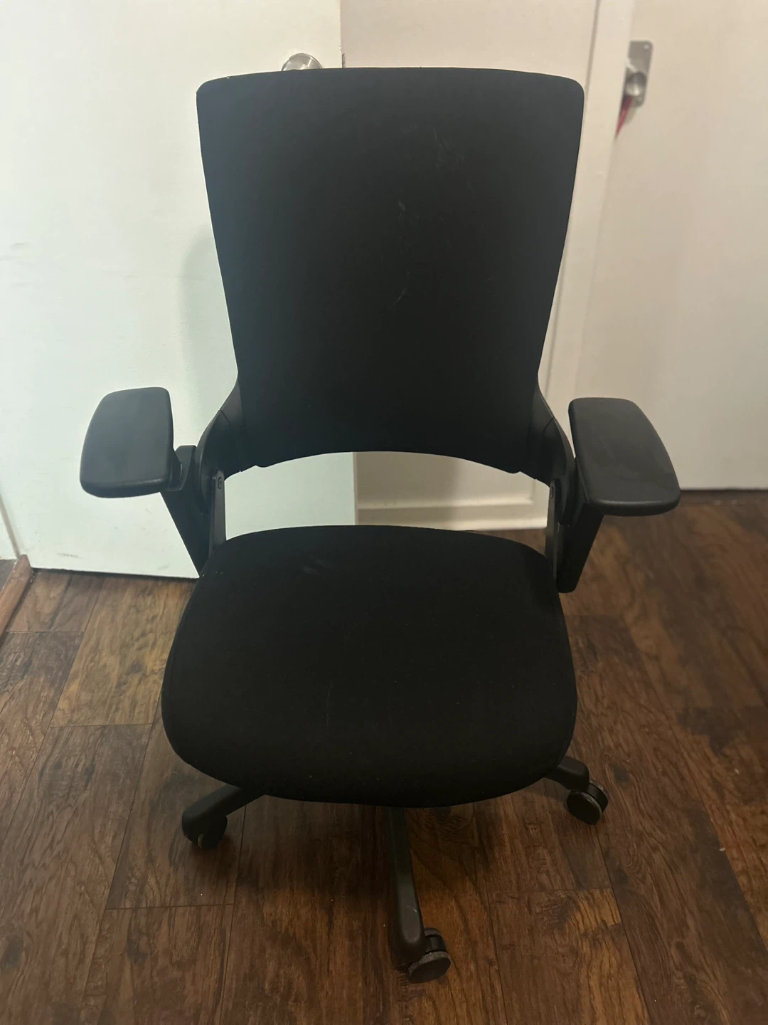 Black Desk and Office Chair Set - photo 4