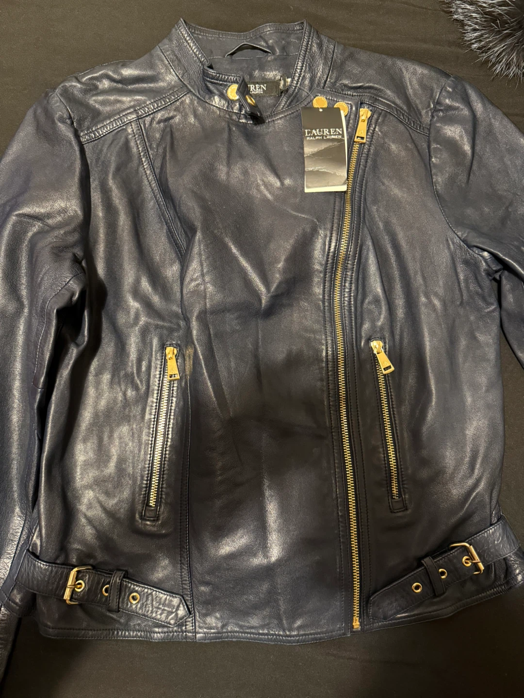 Lauren Ralph Lauren Leather Jacket - Size 12 - photo 3