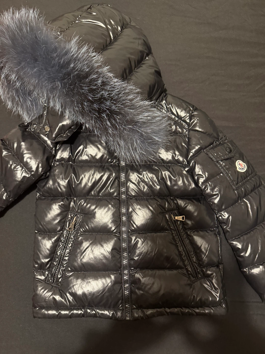 Moncler Black Padded Down Jacket - photo 2