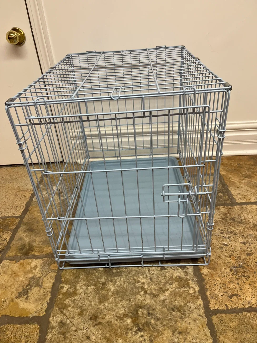 Folding Metal Dog Crate - small dog breed thumbnail