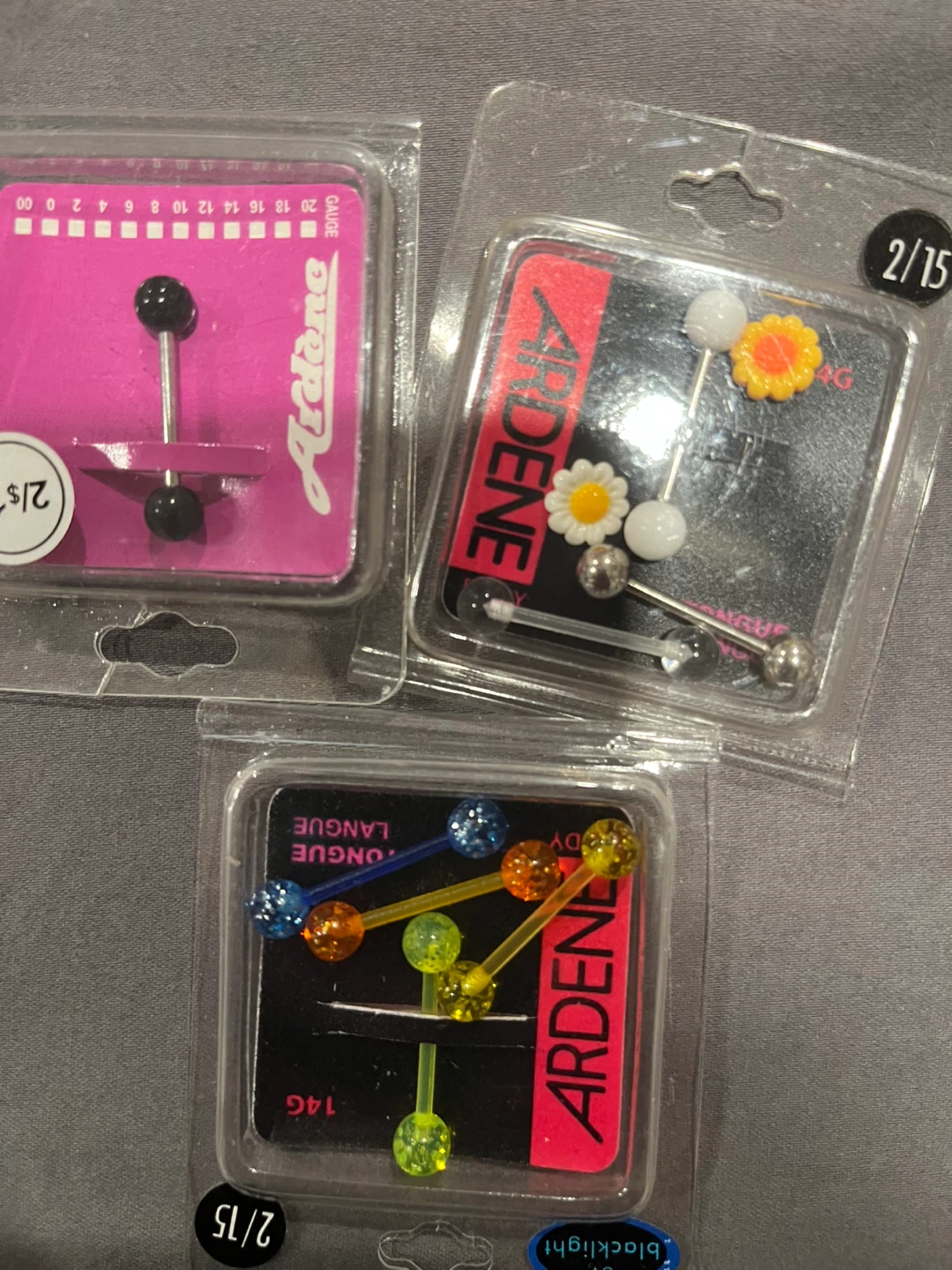 Ardene Tongue Rings - New