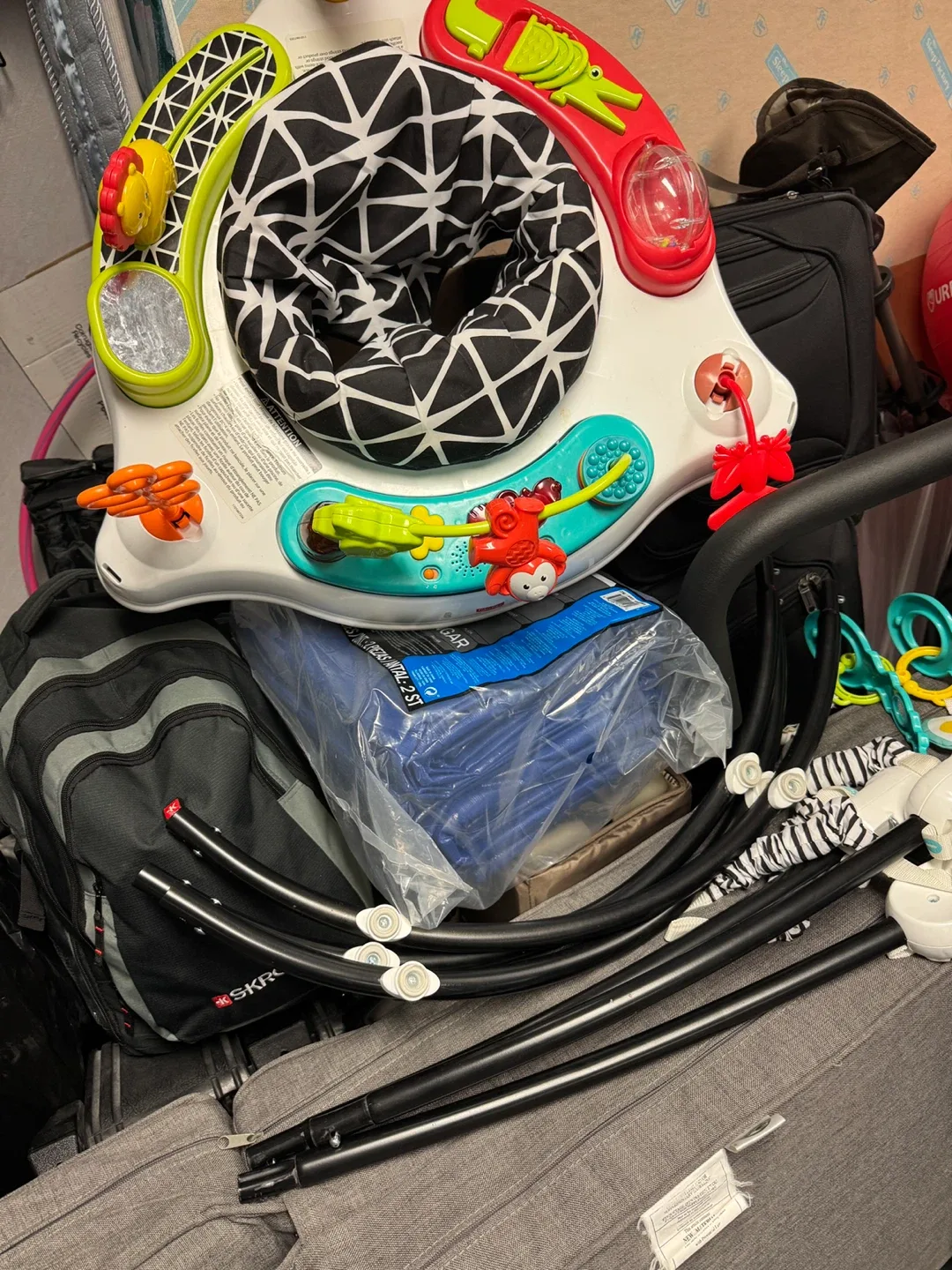 Bright Starts 3-in-1 Around We Go Activity Center