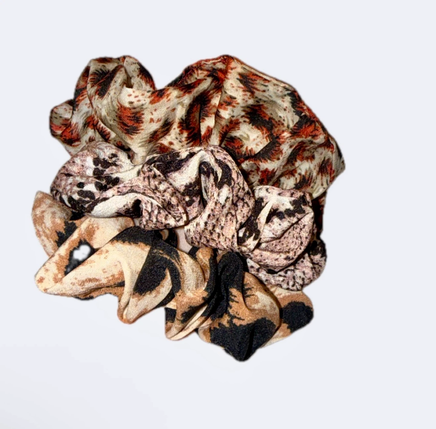 NEW! Hair Scrunchie Bundle - Animal Prints & Paisley Patterns - photo 4